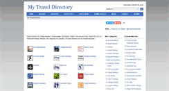 Desktop Screenshot of mytraveldirectory.co.uk